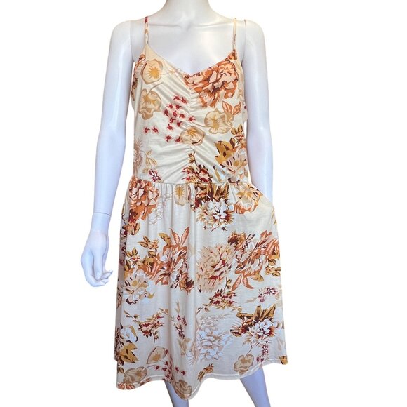 Yathon Floral Polka Dot Boho Print Spaghetti Strap Sundresses Womens Sz XL 3-Pk - Picture 9 of 16
